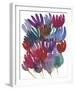 Watercolour Tulips-Kim Johnson-Framed Giclee Print