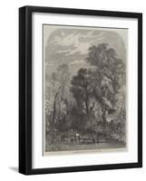 Watercress-Gathering-Samuel Read-Framed Giclee Print