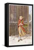 Watercress Seller, C1880-null-Framed Stretched Canvas