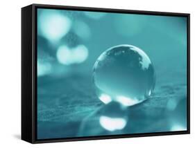 Waterdrops-null-Framed Stretched Canvas