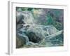 Waterfall, 1895-99-John Henry Twachtman-Framed Giclee Print