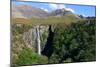 Waterfall Above Glen Brittle, Cuillin Hills, Isle of Skye, Highland, Scotland-Peter Thompson-Mounted Photographic Print