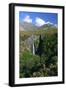 Waterfall Above Glen Brittle, Cuillin Hills, Isle of Skye, Highland, Scotland-Peter Thompson-Framed Photographic Print