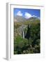 Waterfall Above Glen Brittle, Cuillin Hills, Isle of Skye, Highland, Scotland-Peter Thompson-Framed Photographic Print