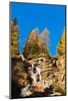 Waterfall - Adamello Trento Italy-Alberto SevenOnSeven-Mounted Photographic Print