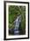 Waterfall Along the Trail to Queens Bath, Lihue, Kauai, Hawaii, USA-Richard Duval-Framed Photographic Print