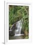 Waterfall Along the Trail to Queens Bath, Lihue, Kauai, Hawaii, USA-Richard Duval-Framed Photographic Print