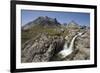 Waterfall and Mountain Landscape on Pamiagdluk Island-null-Framed Photographic Print