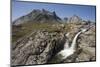 Waterfall and Mountain Landscape on Pamiagdluk Island-null-Mounted Photographic Print