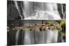 Waterfall and reflection, Oregon-Adam Jones-Mounted Photographic Print