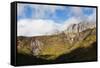 Waterfall, Andringitra National Park, Ambalavao, central area, Madagascar, Africa-Christian Kober-Framed Stretched Canvas