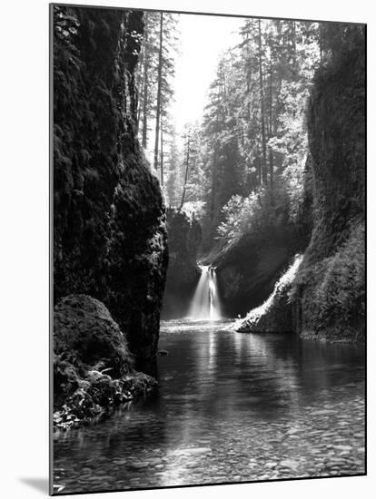 Waterfall at Eagle Creek-R.M. Filloon-Mounted Photographic Print