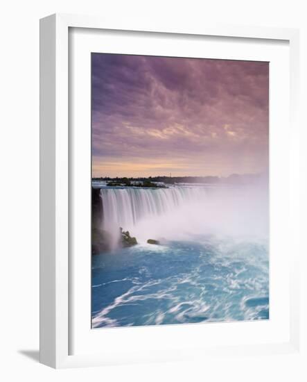 Waterfall at Niagara Falls, Ontario, Canada-Michele Falzone-Framed Photographic Print