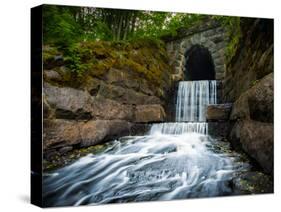 Waterfall at the End of a Tunnel-jjuhala-Stretched Canvas