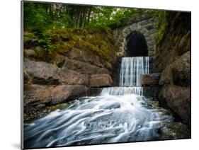 Waterfall at the End of a Tunnel-jjuhala-Mounted Photographic Print