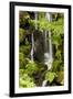 Waterfall at the Portland Japanese Garden, Washington Park in the west hills of Portland, Oregon-Adam Jones-Framed Photographic Print