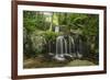 Waterfall, Blue Ridge Mountains, North Carolina, United States of America, North America-Jon Reaves-Framed Photographic Print