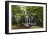 Waterfall, Blue Ridge Mountains, North Carolina, United States of America, North America-Jon Reaves-Framed Photographic Print