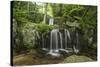 Waterfall, Blue Ridge Mountains, North Carolina, United States of America, North America-Jon Reaves-Stretched Canvas