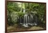 Waterfall, Blue Ridge Mountains, North Carolina, United States of America, North America-Jon Reaves-Framed Photographic Print