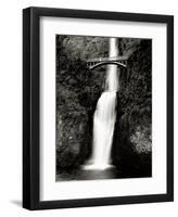 Waterfall Bridge-null-Framed Art Print