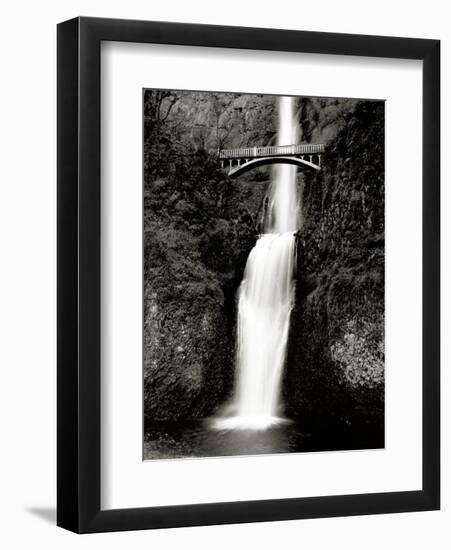 Waterfall Bridge-null-Framed Art Print