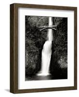 Waterfall Bridge-null-Framed Art Print