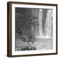 Waterfall Cascade-Tony Koukos-Framed Giclee Print