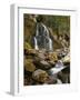 Waterfall Cascading over Rocks-Robert Glusic-Framed Photographic Print