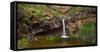 Waterfall Close Lot Caideros, Barranco, Gran Canaria, Canary Islands, Spain-Rainer Mirau-Framed Stretched Canvas