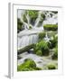 Waterfall Detail, Cirque De La Consolation, Doubs, France-Rainer Mirau-Framed Photographic Print