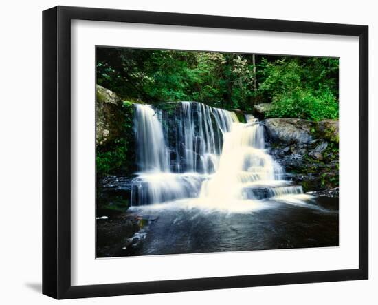 Waterfall, Dingman's Creek-null-Framed Photographic Print