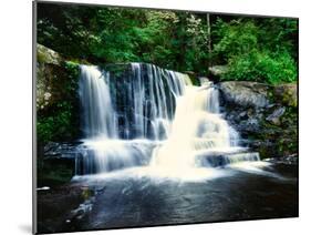 Waterfall, Dingman's Creek-null-Mounted Photographic Print