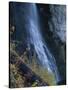 Waterfall Down Rock Face, Fairy Falls, Yellowstone National Park, Wyoming, USA-Scott T. Smith-Stretched Canvas