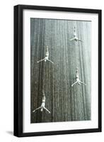 Waterfall, Dubai Mall, Dubai, United Arab Emirates, Middle East-Amanda Hall-Framed Photographic Print