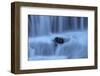 Waterfall Flow Detail, Outside Skógafoss, Waterfall Iceland-Vincent James-Framed Photographic Print