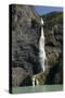 Waterfall from Hanging Valley-Tony-Stretched Canvas