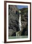 Waterfall from Hanging Valley-Tony-Framed Photographic Print