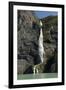 Waterfall from Hanging Valley-Tony-Framed Photographic Print