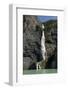 Waterfall from Hanging Valley-Tony-Framed Photographic Print