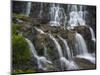 Waterfall, Fuglafjordur, Denmark-Martin Zwick-Mounted Photographic Print