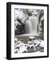 Waterfall Geroldsau in Winter, Near Baden Baden, Black Forest, Baden Wurttemberg, Germany, Europe-Marcus Lange-Framed Photographic Print