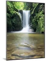 Waterfall Geroldsau, Near Baden Baden, Black Forest, Baden Wurttemberg, Germany, Europe-Marcus Lange-Mounted Photographic Print