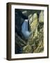Waterfall, Grand Canyon of the Yellowstone, Yellowstone National Park, Wyoming, USA-Jean Brooks-Framed Photographic Print