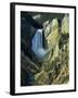 Waterfall, Grand Canyon of the Yellowstone, Yellowstone National Park, Wyoming, USA-Jean Brooks-Framed Photographic Print