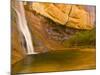 Waterfall, Grand Staircase Escalante National Monument, Utah, USA-Jay O'brien-Mounted Photographic Print