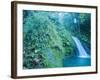 Waterfall, Guadeloupe, French Antilles, Caribbean-J P De Manne-Framed Photographic Print