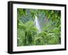 Waterfall, Guadeloupe, French Antilles, West Indies, Caribbean-J P De Manne-Framed Photographic Print