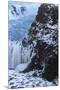 Waterfall Gullfoss In Winter. Arnessysla. Iceland-Oscar Dominguez-Mounted Premium Photographic Print