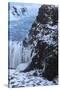 Waterfall Gullfoss In Winter. Arnessysla. Iceland-Oscar Dominguez-Stretched Canvas